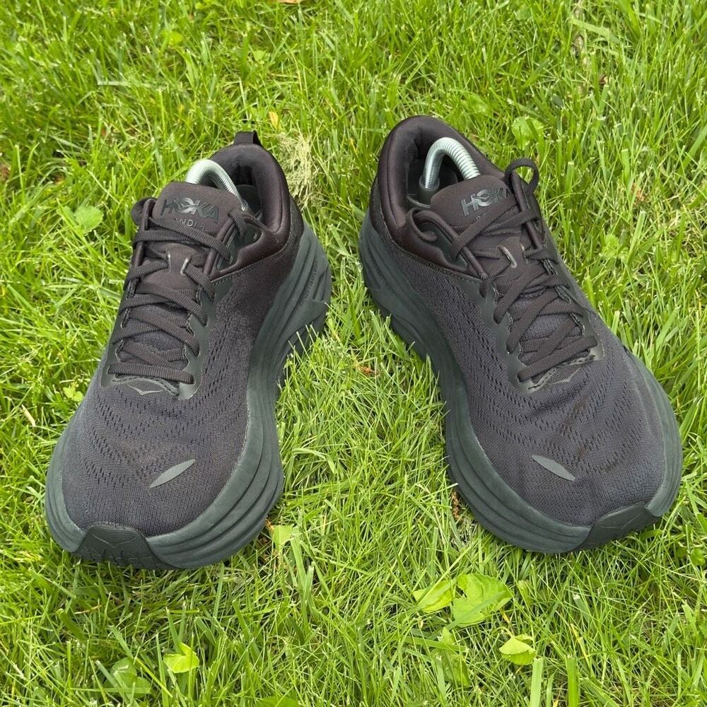HOKA ONE ONE BONDI 8 WIDE - Men’s Running Shoes - SIZE 9.5 2E - Picture 3 of 9